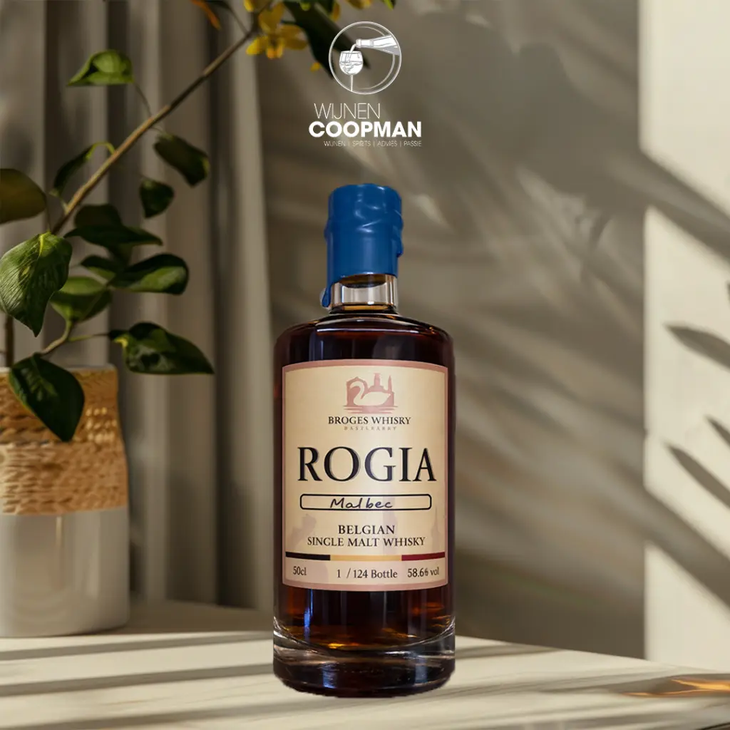Bruges Whisky Rogia Malbec Single Malt Whisky Brugge