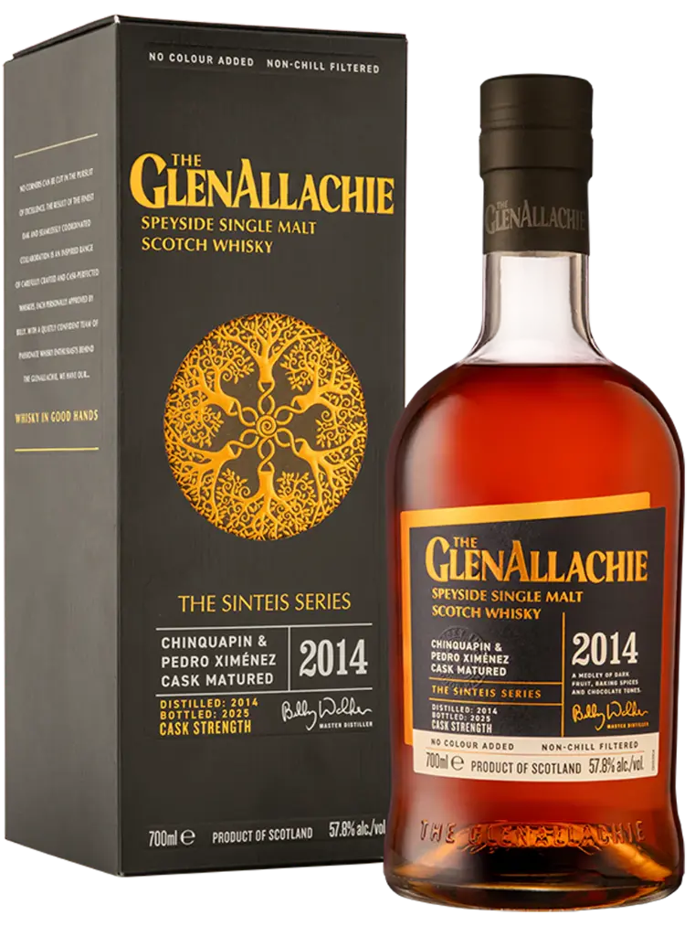 GlenAllachie Sinteis I 2014 Chinquapin & PX  Cask 57.8%