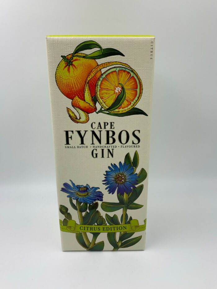 Cape Fynboss Citroen Gin Citrus Edition Handcrafted Small Batch