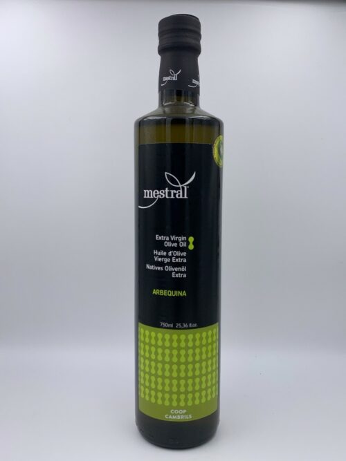 Mestral Olijfolie Arbequina Extra Virgin Olive Oil 750ml
