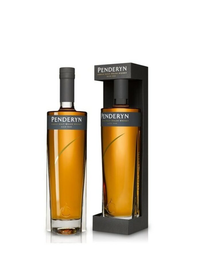 Penderyn Rich Oak Gold Range Single Malt Whisky Welsh Wales