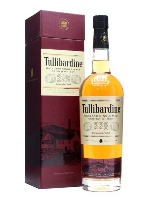 Tullibardine 228 Burgundy Finish Single Malt Scotch Whisky Schotland