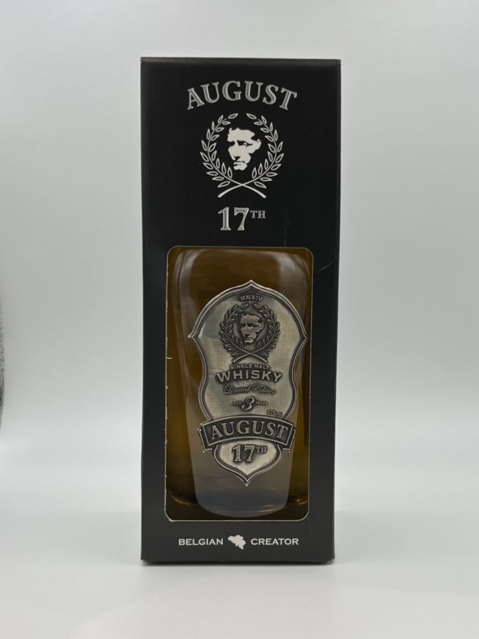 August 17th 3Y Belgische whisky Wave Distill Thierry Van Renterghem 3 ans