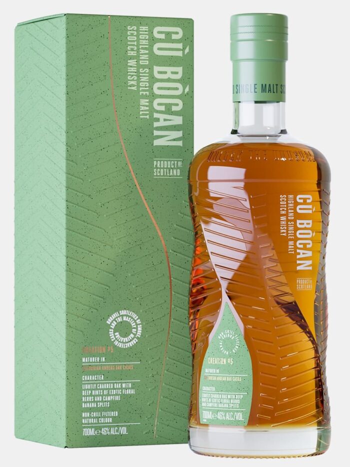 Cu Bocan Creation n°5 tomatin single malt whisky higlands andes wood schotse whisky