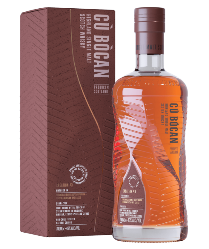 Cu Bocan Creation n°3 Tomatin single malt whisky Highlands Marokkaanse wijnvaten